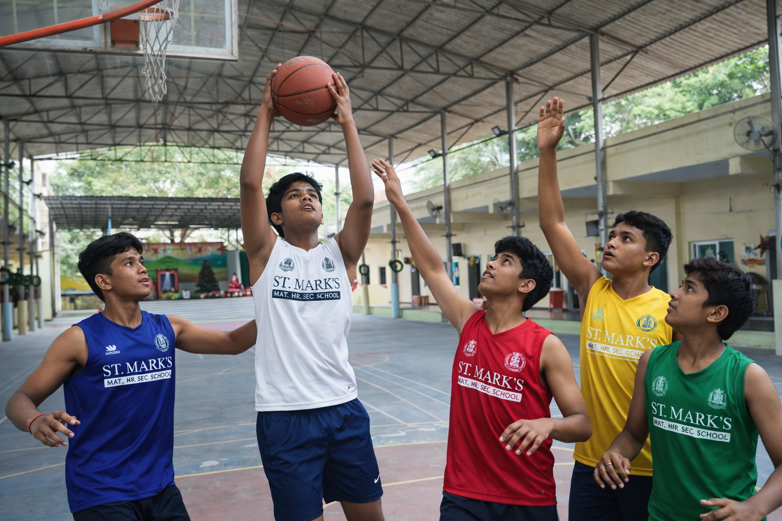 Basketball practice